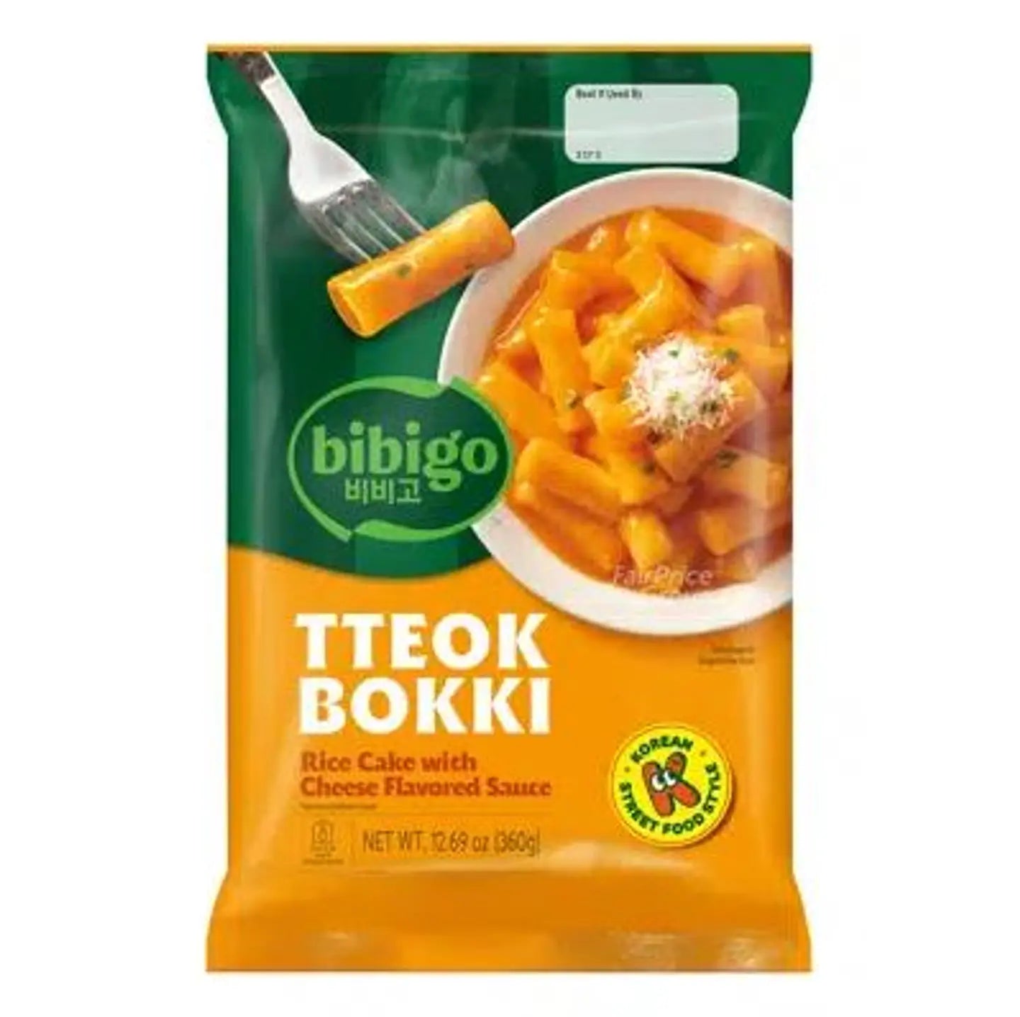 TTEOKBOKKI SABOR QUESO BIBIGO 360g X 12 UNIDADES