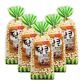 SNACK MAIZ INFLADO ENDULZADO HAESEUNG 300g x 10 UNIDADES