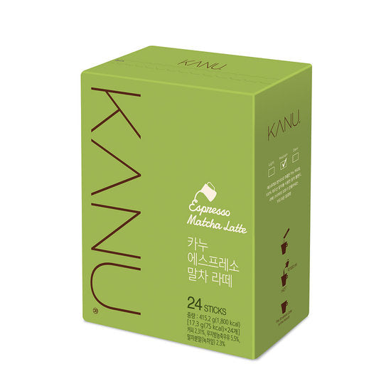 KANU CAFE SABOR MATCHA LATTE DONGSUH 415.2g x 8 UNIDADES