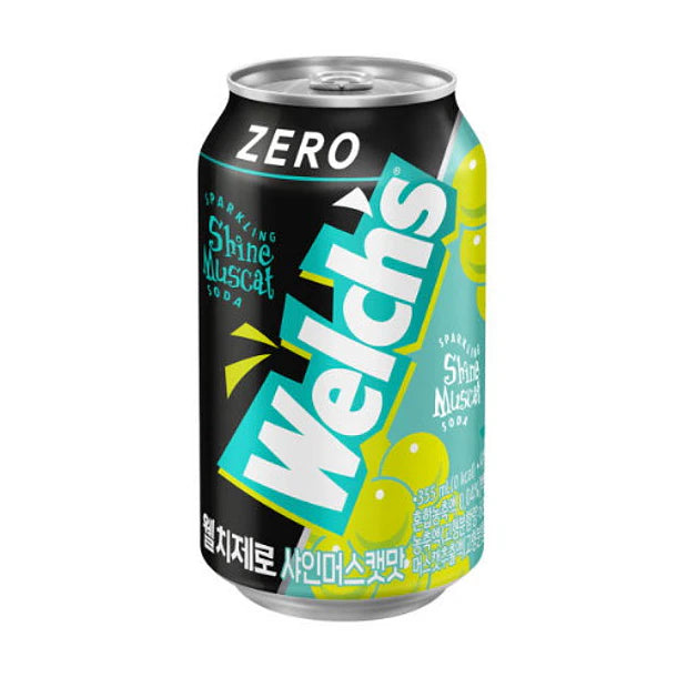 BEBIDA WELCHS SABOR UVA VERDE ZERO NONGSHIM 355ml x 24 UNIDADES