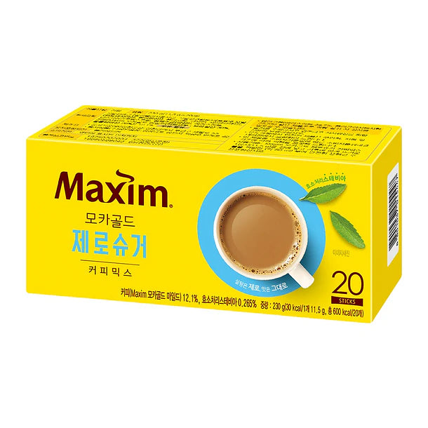 MAXIM MOCHA GOLD ZERO 20T DONGSUH 230g X 24UNIDAD