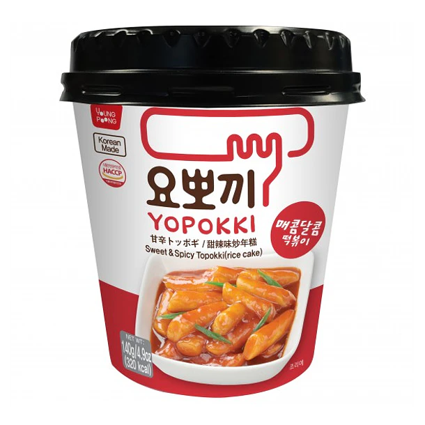 YOPOKKI SABOR PICANTE DULCE YOUNG POONG 120g X 30 UNIDADES