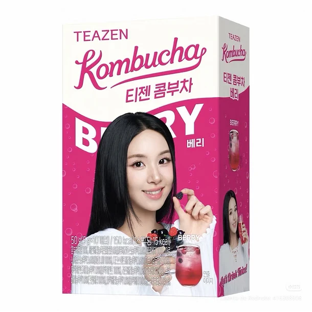 TWICE KOMBUCHA BERRIES TEAZEN 50g x 12 UNIDADES