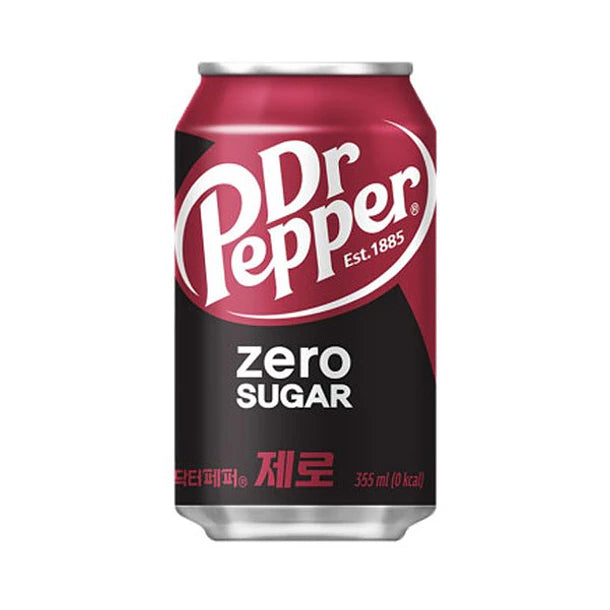 BEBIDA DR. PEPPER ZERO SABOR ORIGINAL COCA-COLA 350ml x 24 UNIDADES