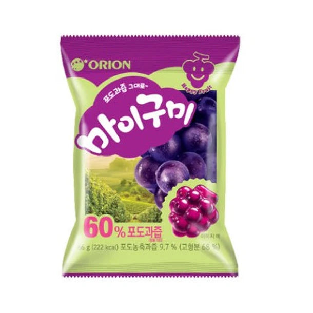 GOMITAS MYGUMMY SABOR UVA ORION 66g x 40 UNIDADES