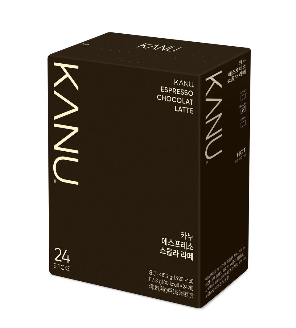 KANU CAFE SABOR CHOCOLATE LATTE DONGSUH 415g X 8 UNIDADES