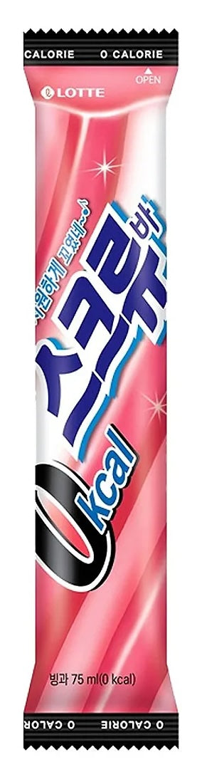 HELADO SCREWBAR SABOR FRUTILLA MANZANA ZERO LOTTE 75g x 40 UNIDADES