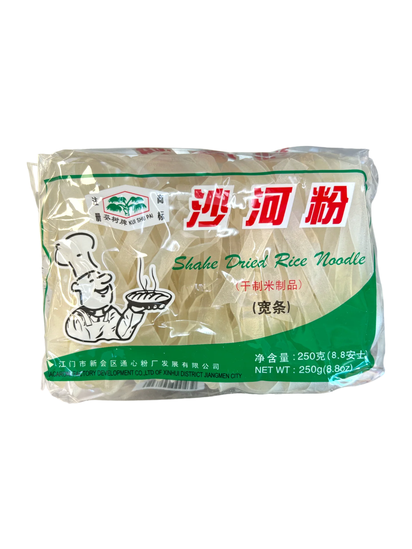 KUI SHU PAI FIDEOS DE HARINA DE ARROZ GRUESO 250g x 40 UNIDADES
