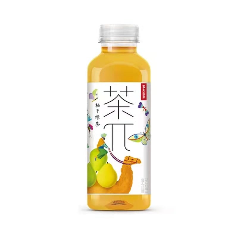 NONGFU SPRING TE HELADO SABOR TE VERDE CON POMELO CHINO 500ml x 15 UNIDADES