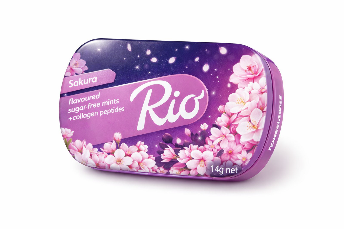 MENTAS SIN AZUCAR RIO SABOR FLOR DE CEREZO (SAKURA) 14g x 12 UNIDADES