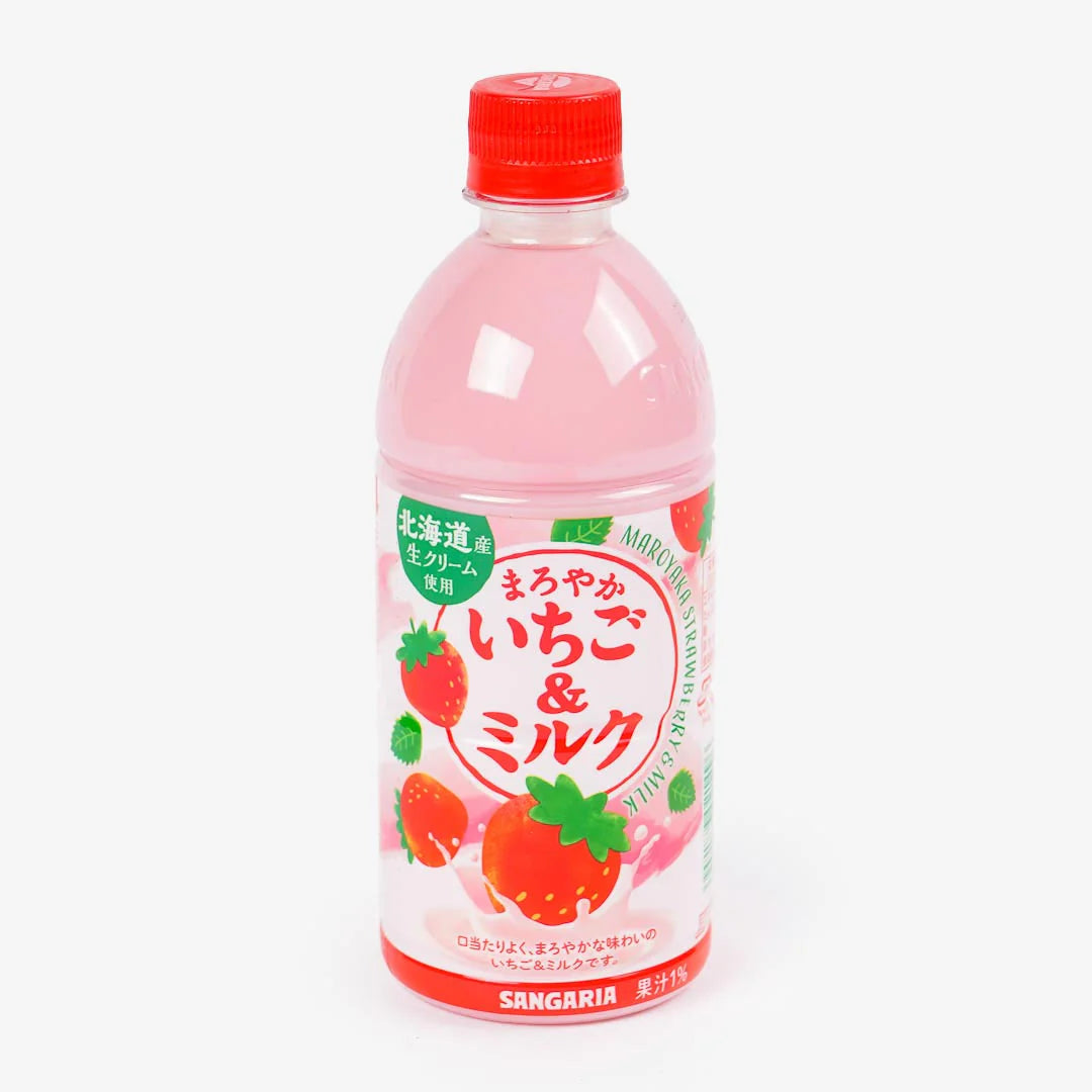 SANGARIA LECHE SABOR FRUTILLA 500ml x 24 UNIDADES