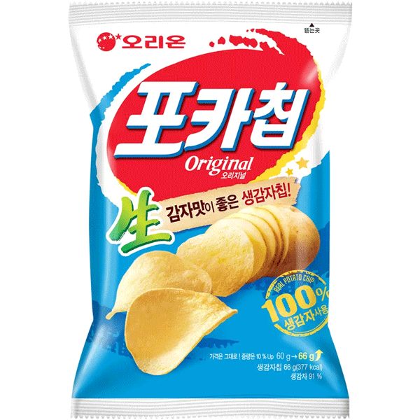 SNACK SABOR PAPAS FRITAS NONGSHIM 84g x 20 UNIDADES