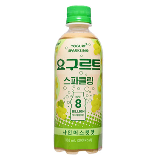 BEBIDA YOGURT SPARKLING SABOR UVA VERDE BLING BOOSTER 355ml x 20 UNIDADES