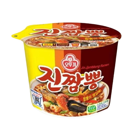 JIN JJAMBBONG MARISCOS RAMYEON VASO GRANDE 115g X 12 UNIDADES