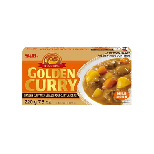 GOLDEN CURRY S&B 220g X 60 UNIDADES