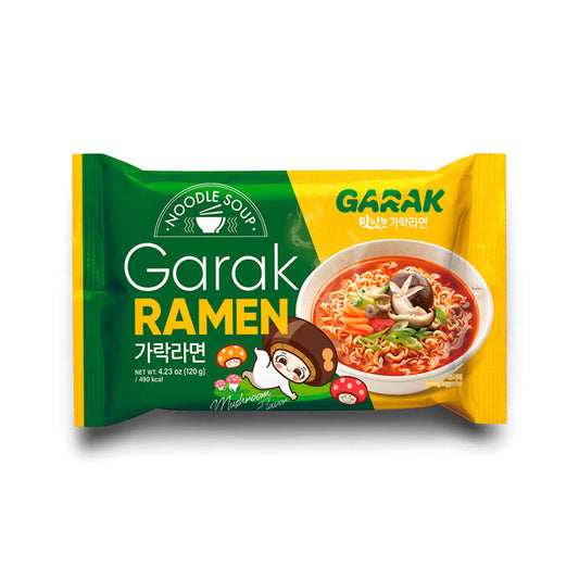 GARAK RAMYEON DE CHAMPIÑON RAMEN 122g X 32 UNIDADES