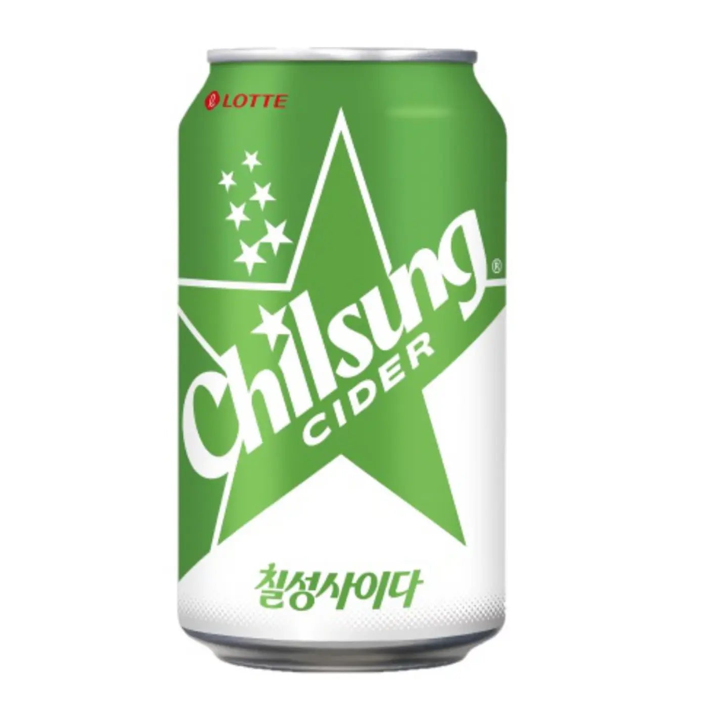 CHILSUNG CIDER LOTTE 355ml X 24 UNIDADES