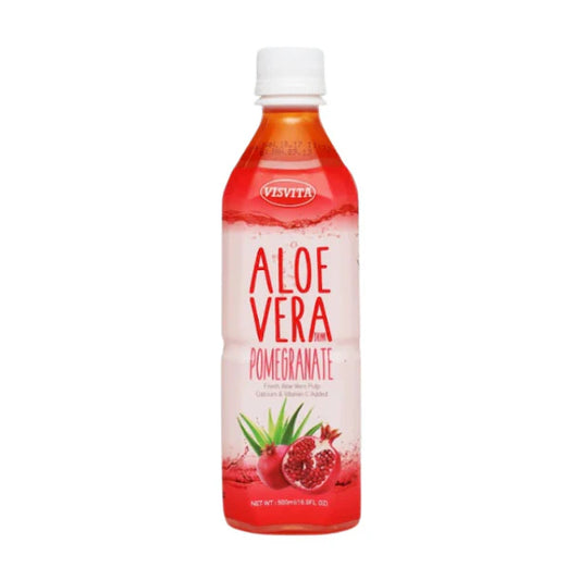 ALOE VERA SABOR GRANADA VISVITA 500ml x 20 UNIDADES