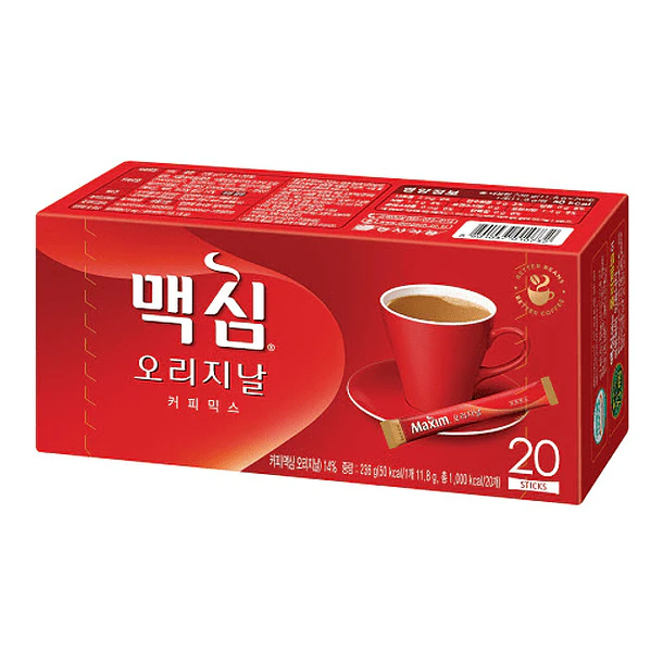 MAXIM CAFE ORIGINAL 20T 236GR DONGSUH X 24 UNIDAD