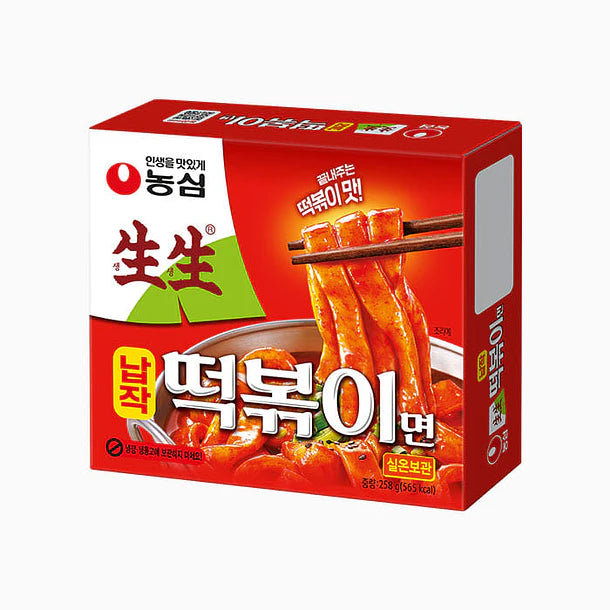 RAMYEON MASA DE ARROZ ANCHO SABOR TTEOKPOKKI NONGSHIM 258g x 20 UNIDADES