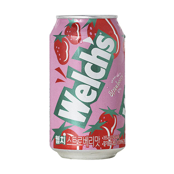 BEBIDA WELCHS SABOR FRUTILLA NONGSHIM 355ml x 24 UNIDADES