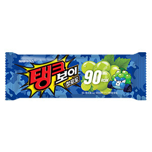 HELADO TANKBOY SABOR UVA VERDE HAITAI 120 g x 35 UNIDADES