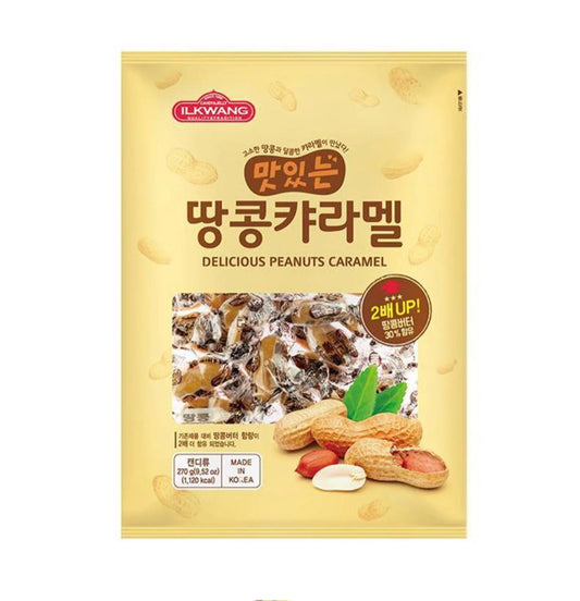 CARAMELO DE MANÍ ILKWANG 250g X 10 UNIDADES