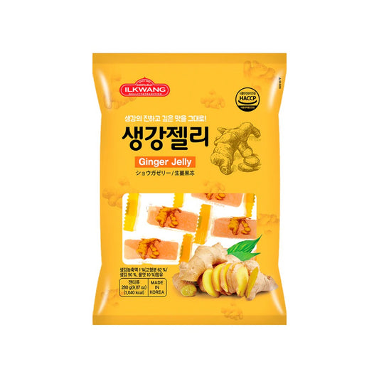 GOMITAS DE JENGIBRE JELLY ILKWANG 280g X 10 UNIDADES