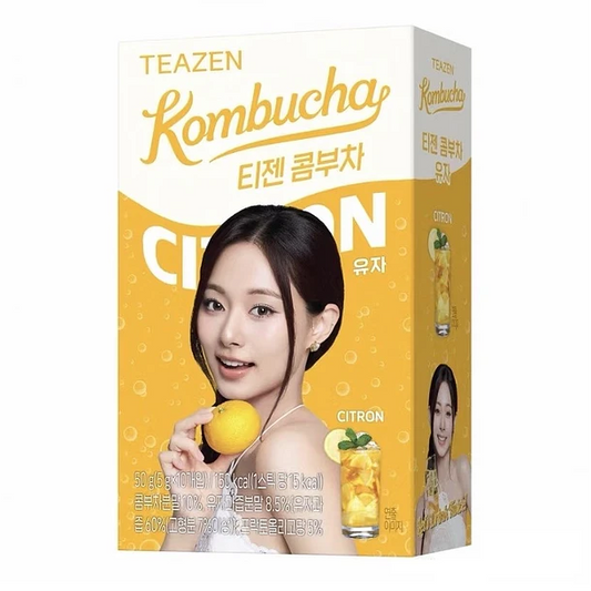 TWICE KOMBUCHA CIDRA TEAZEN 50g x 12 UNIDADES