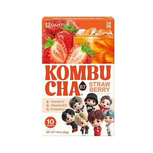 BTS KOMBUCHA FRUTILLA DAMTUH 50g x 14 UNIDADES
