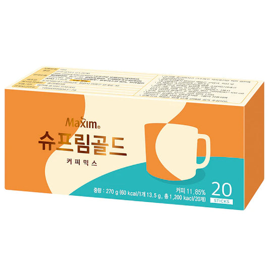 MAXIM SUPRIME GOLD 20T DONGSUH 270g X 24 UNIDAD