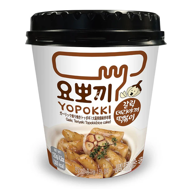 YOPOKKI SABOR TERIYAKI YOUNG POONG 120g X 30 UNIDADES