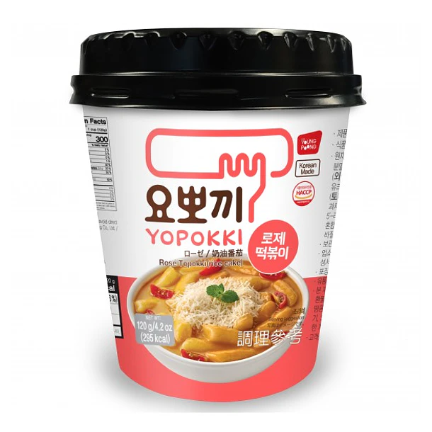 YOPOKKI SABOR ROSE YOUNG POONG 120g X 30 UNIDADES