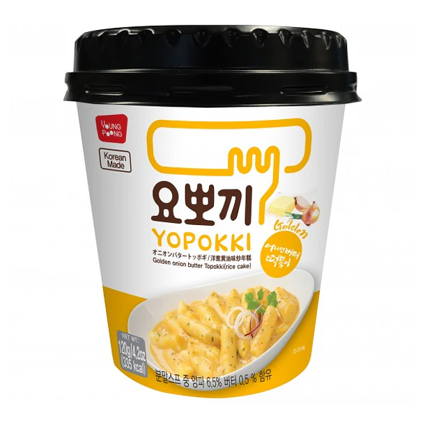 YOPOKKI SABOR CEBOLLA MANTEQUILLA YOUNG POONG 120g X 30 UNIDADES