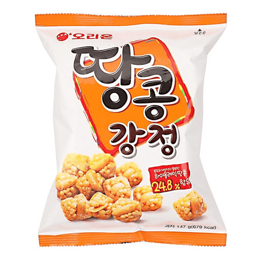 SNACK CON MANI Y ARROZ INFLADO ORION 80g x 12 UNIDADES