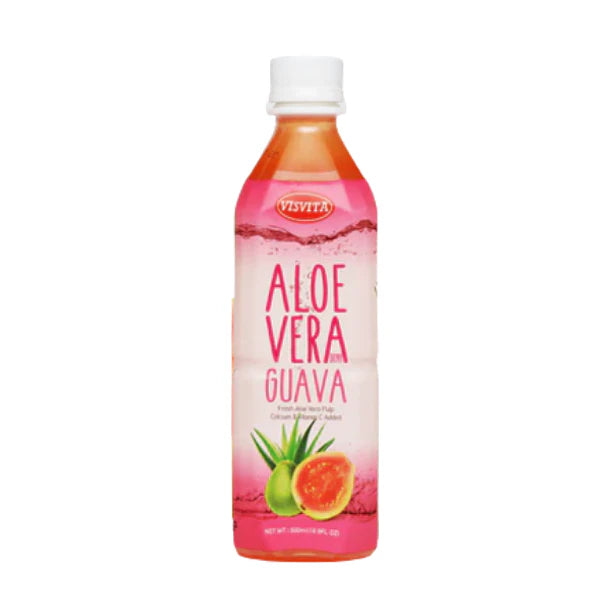 ALOE VERA SABOR GUAYABA VISVITA 500ml x 20 UNIDADES