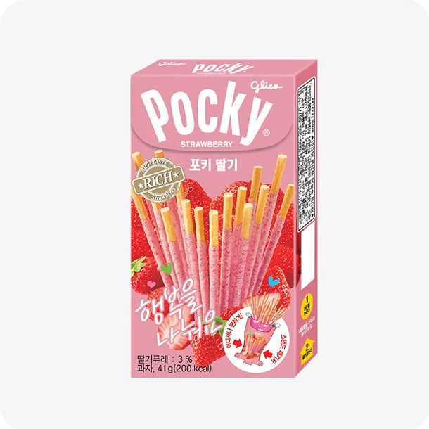 GALLETA POCKY SABOR FRUTILLA HAITAI 44g x 40 UNIDADES