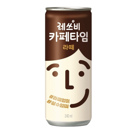 LETS BE CAFE CON LECHE LOTTE 240ml x 30 UNIDADES