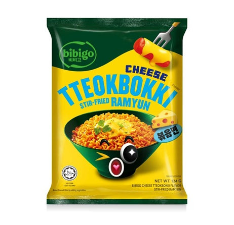 RAMYEOM STIR-FRY SABOR QUESO BIBIGO 124g X 48 UNIDADES