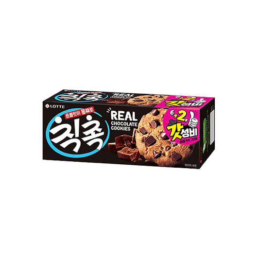 GALLETA CON CHOCOLATE CHIK CHOK LOTTE 120g x 15 UNIDADES