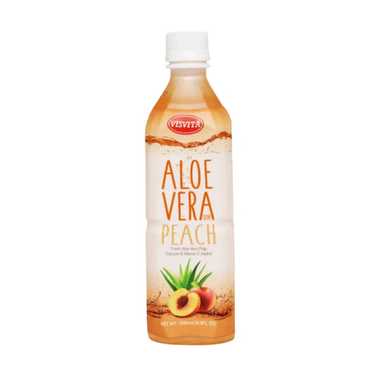 ALOE VERA SABOR DURAZNO VISVITA 500ml x 20 UNIDADES