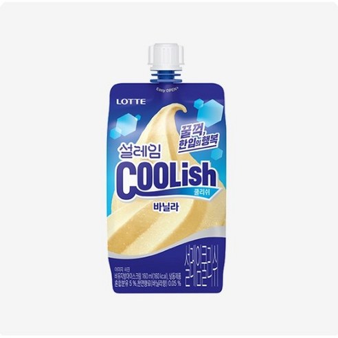 HELADO SOLLEIM SABOR COOLISH VAINILLA LOTTE 160g x 24 UNIDADES