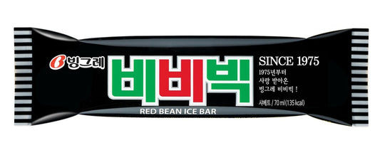 HELADO SABOR POROTO ROJO DULCE BINGGRAE 70g x 40 UNIDADES