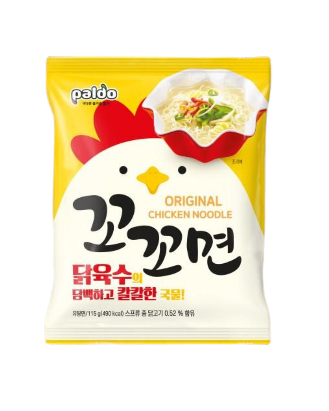 RAMYEON KOKOMYEON SABOR POLLO BOLSA PALDO 115g x 40 UNIDADES