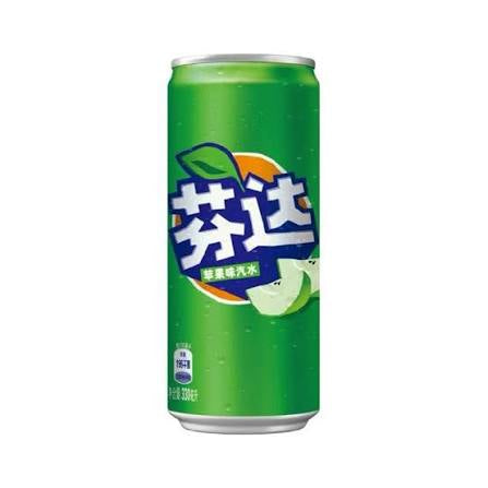 FANTA SABOR MANZANA VERDE 330ml X 12 UNIDADES