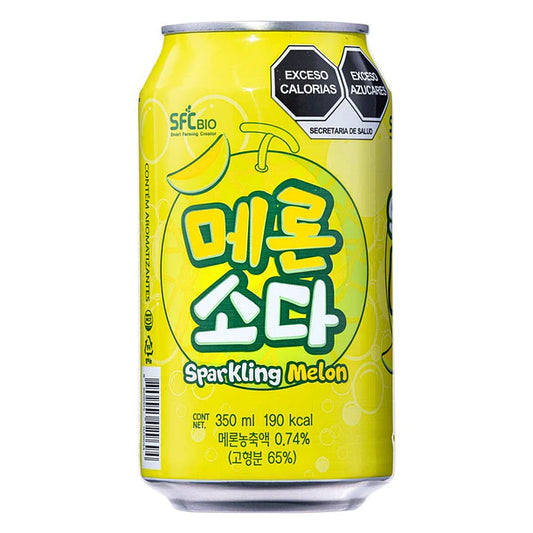 BEBIDA SABOR MELON TUNA SFC BIO 350ml x 24 UNIDADES