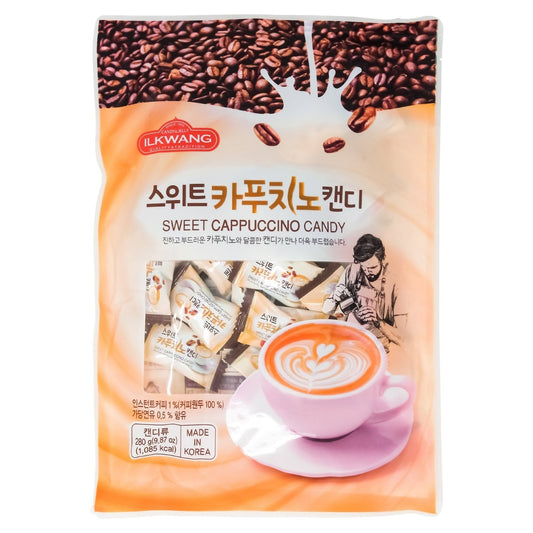 DULCES SABOR CAPPUCHINO ILKWANG 280g X 10 UNIDADES
