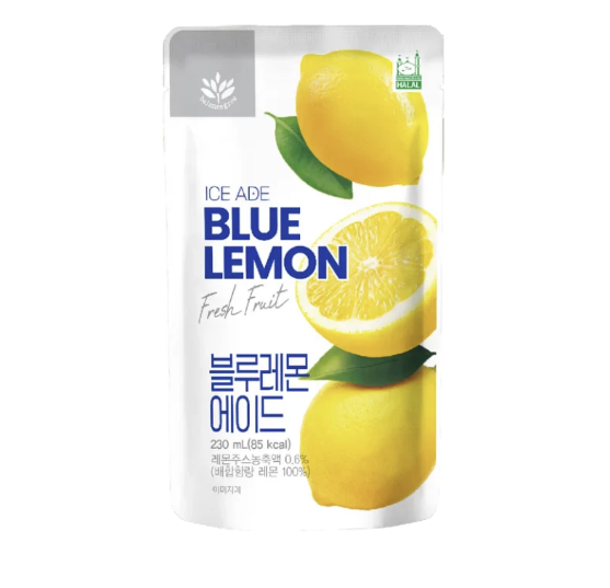 POUCH BLUE LEMON ADE BALANCE GROW 230ml X 50 UNIDADES