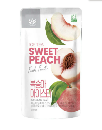 POUCH ICE TEA DURAZNO ADE BALANCE GROW 230ml X 50 UNIDADES