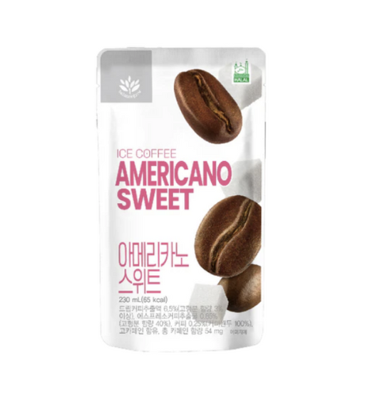 POUCH COFFEE AMERICANO SWEET ADE BALANCE GROW 230ml X 50 UNIDADES
